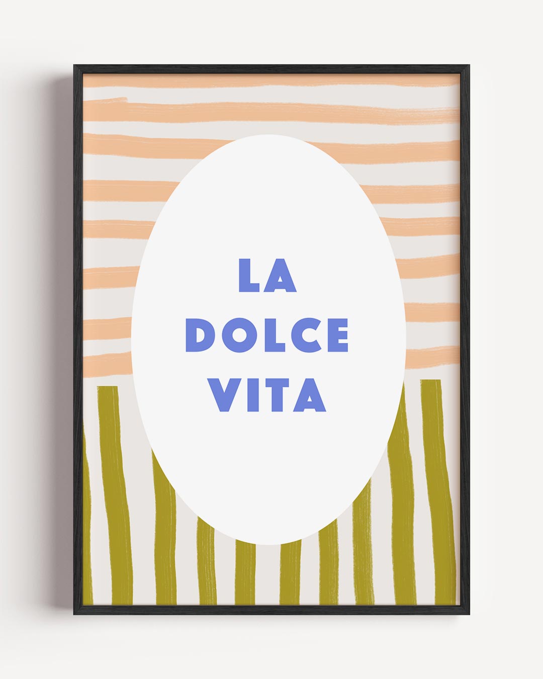 La Dolce Vita – zomer portret poster als wanddecoratie