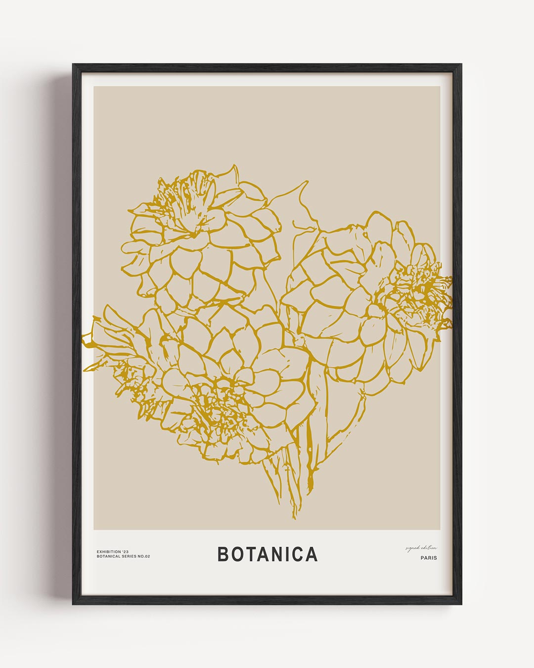 Botanica Bloemenposter – bloemen portret poster als wanddecoratie
