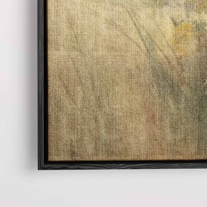 Veldbloemen in de Zomerbries – staand kunstwerk voor modern interieur