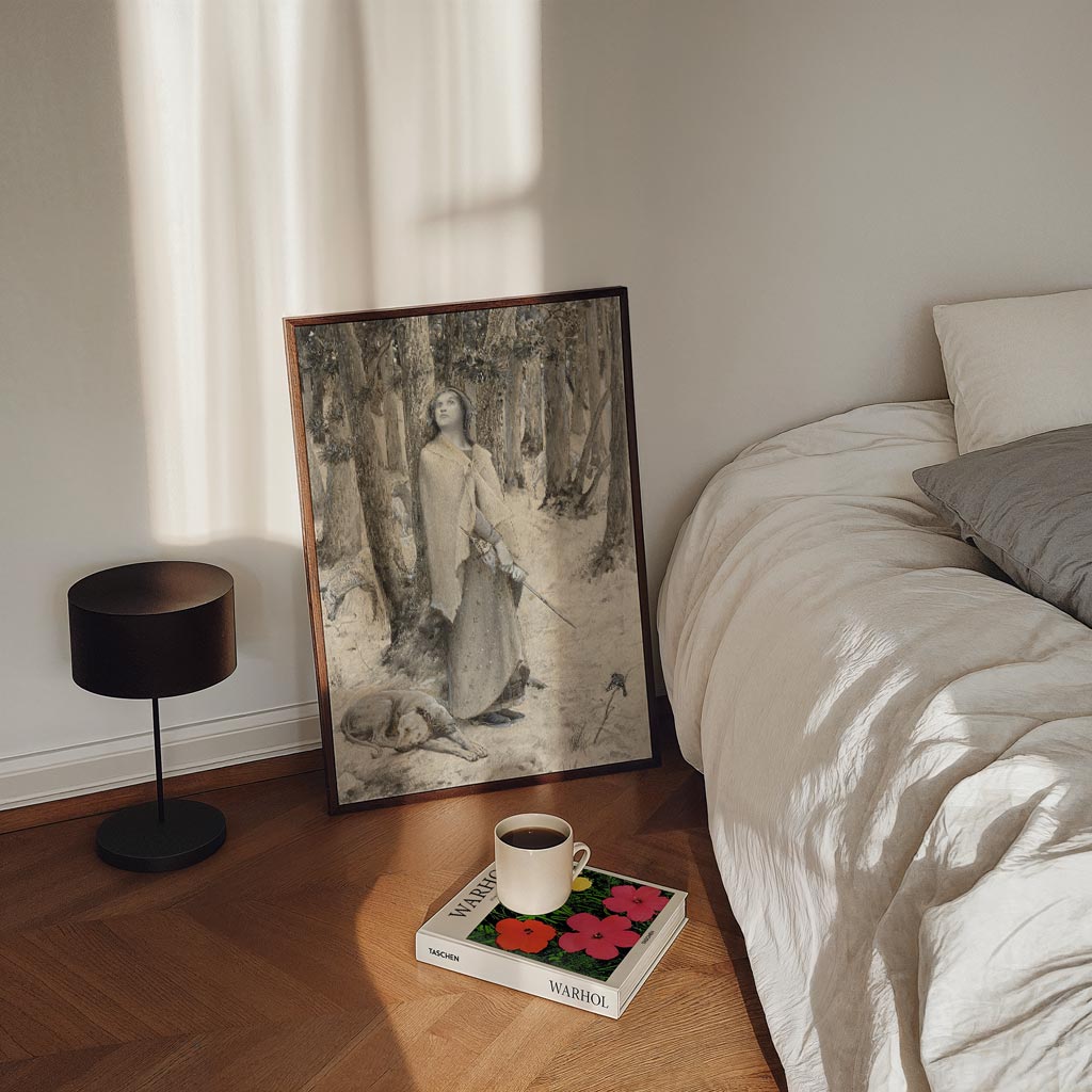Mystieke Boswandeling – staande kinderkamer wanddecoratie van WallArtistic