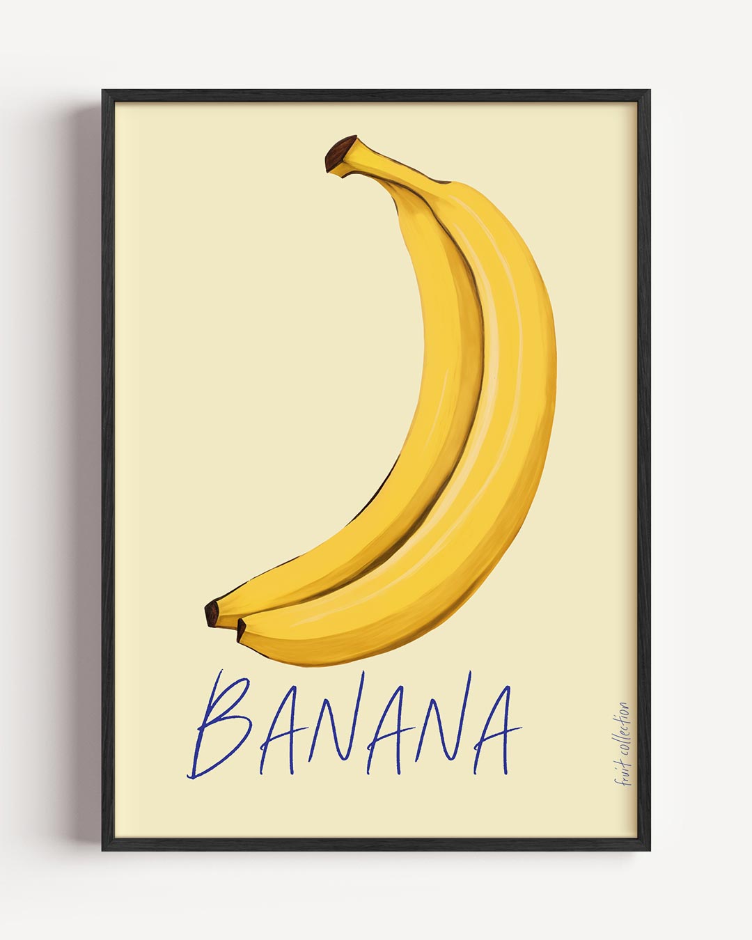 Vrolijke Bananen – zomer portret poster als wanddecoratie