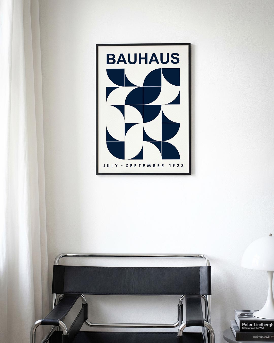 Vormen en vlakken – moderne Bauhaus wandkunst als poster