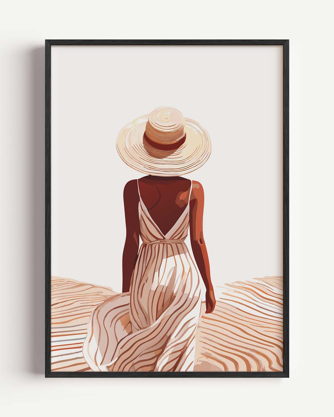 Zomers Avontuur Wanddecoratie – zomer portret poster als wanddecoratie