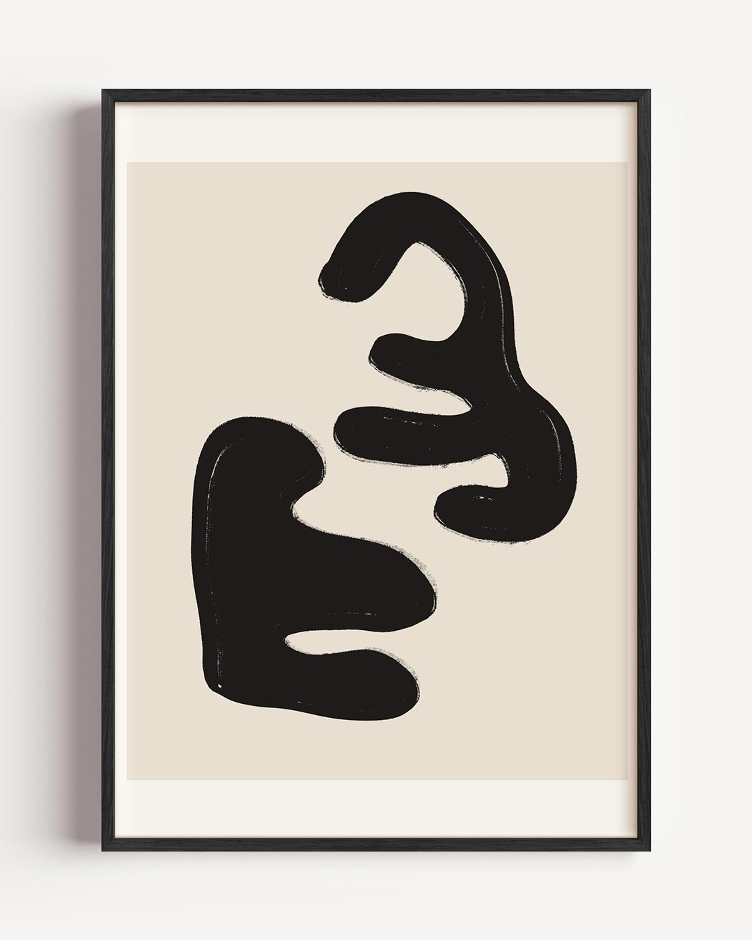 Organische Abstractie – botanische portret poster als wanddecoratie