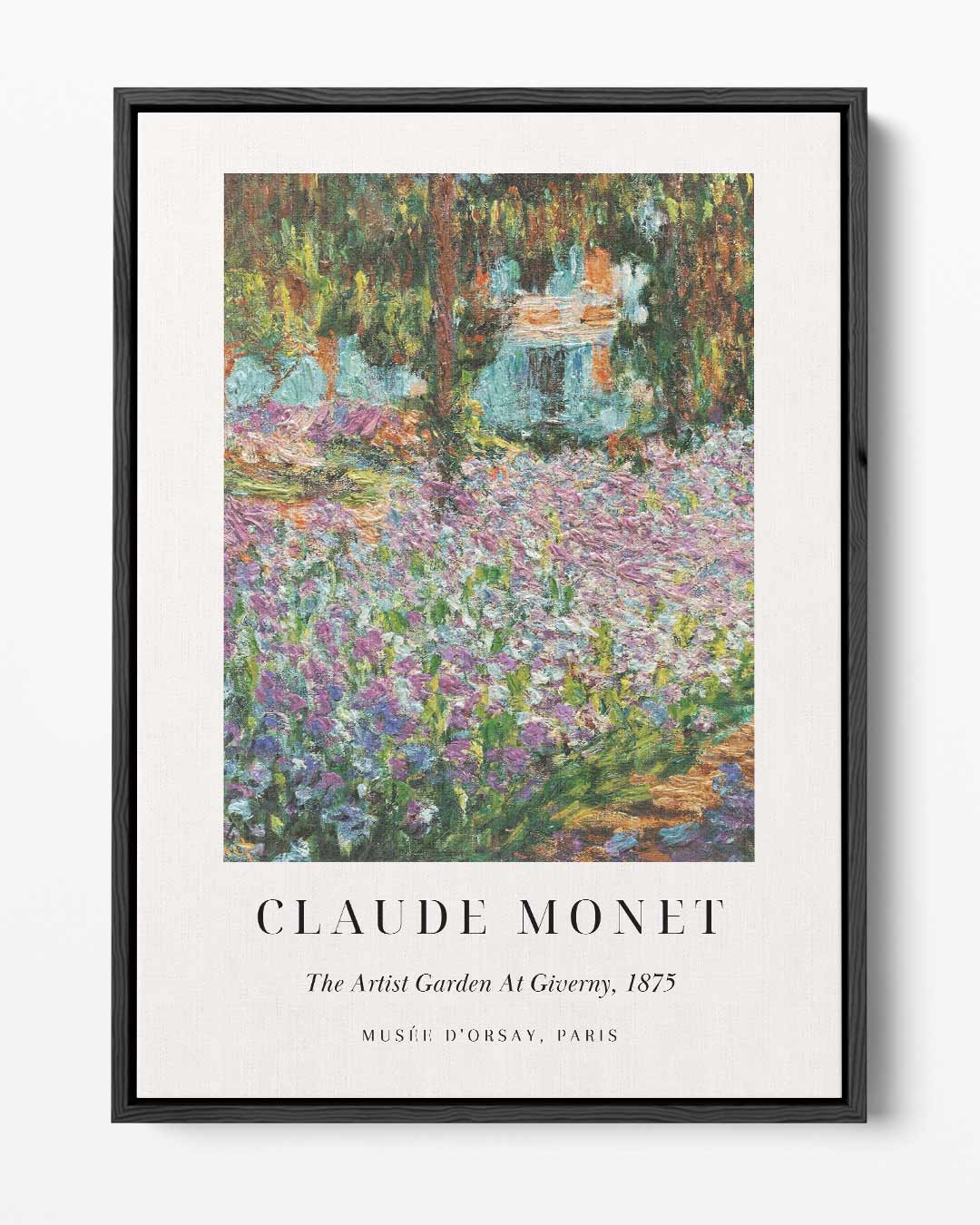 Impressionistisch Tuinlandschap – portret kunstwerk als wanddecoratie