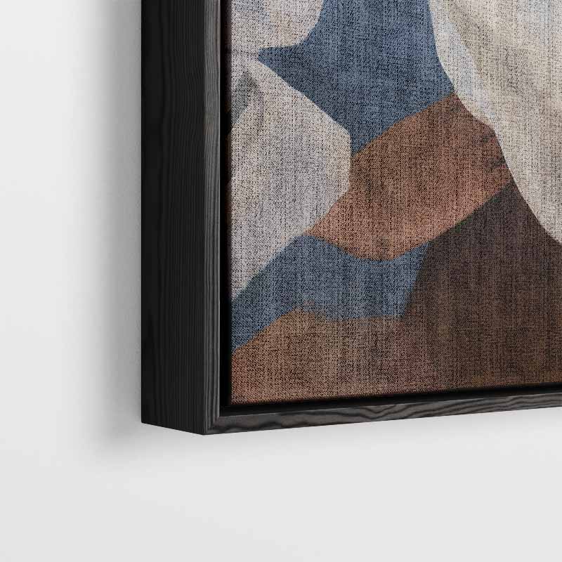Casual Elegantie – plexiglas wanddecoratie in portret formaat