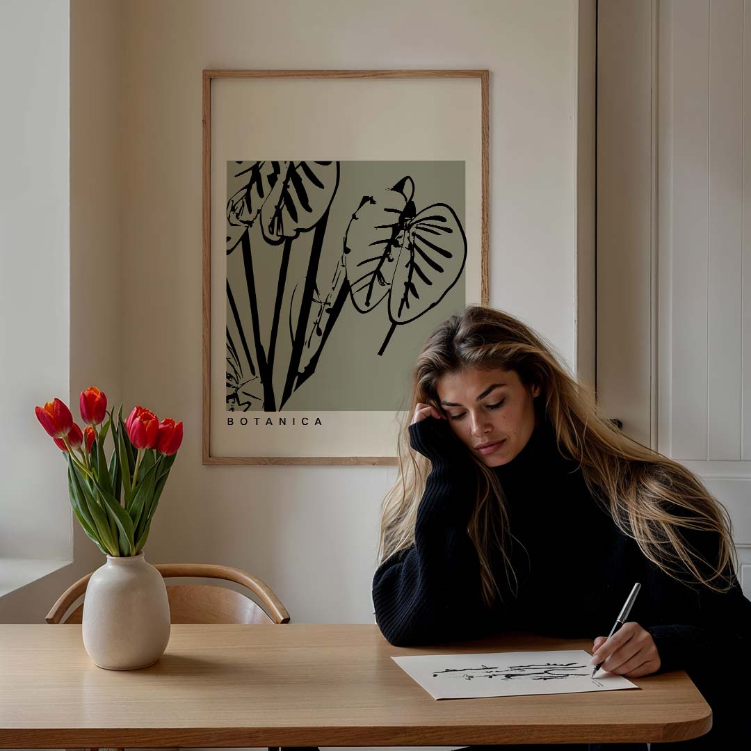 Botanica No II – culinaire wandkunst als portret poster