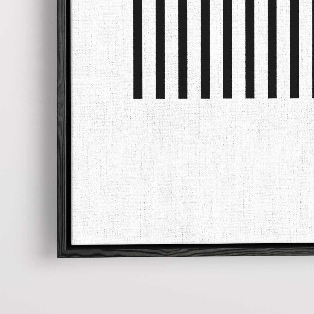 Modern Geometrisch Oogkunstwerk – plexiglas wanddecoratie in portret formaat