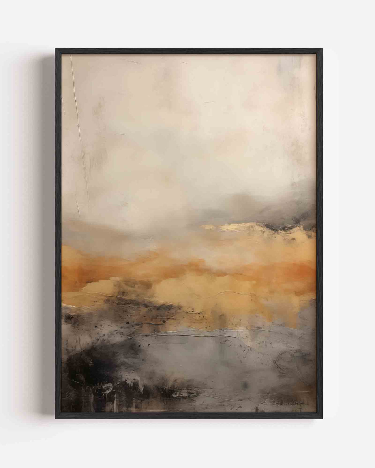 Abstracte landschap – natuur portret poster als wanddecoratie