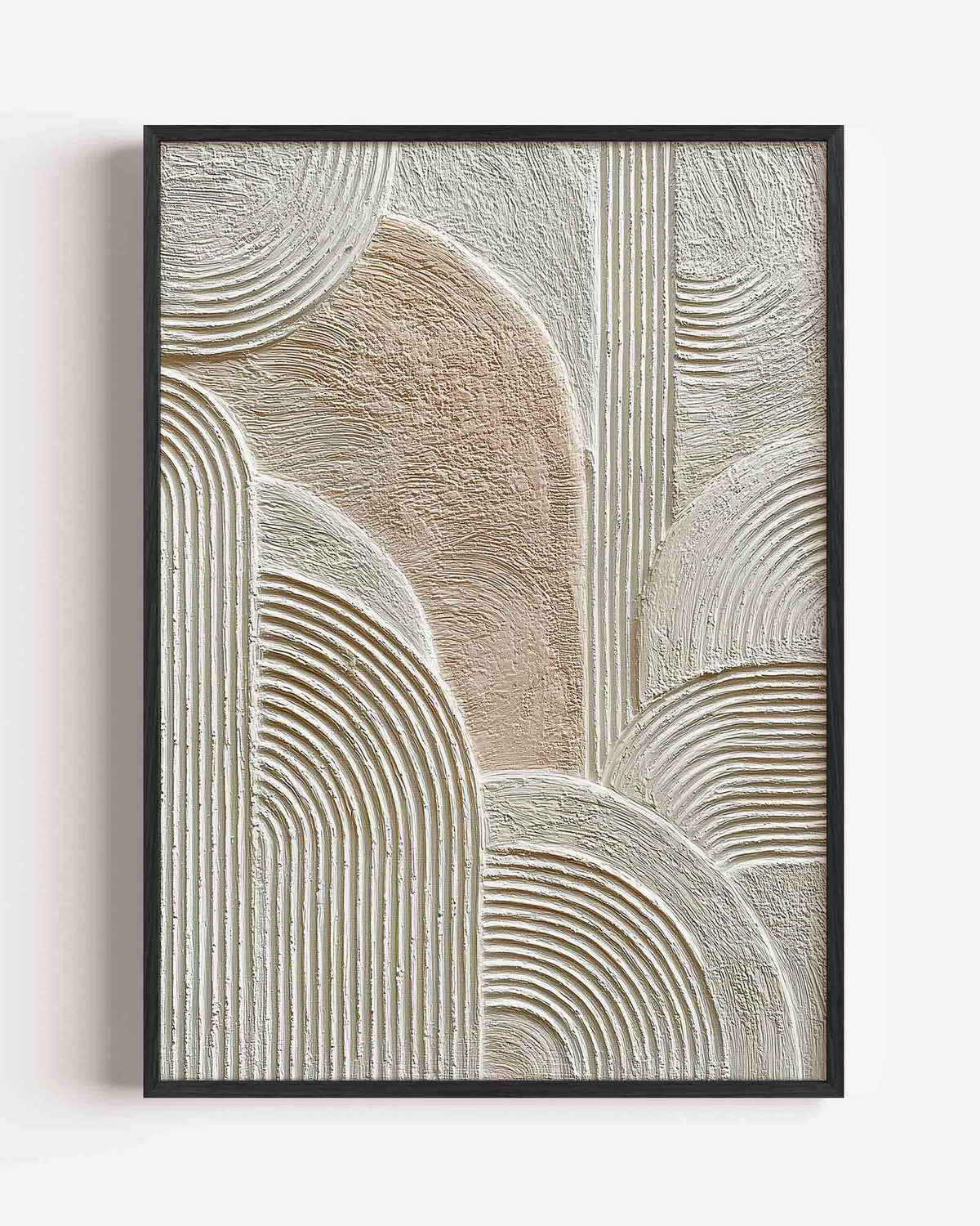 Abstracte lijnen – abstracte portret poster als wanddecoratie