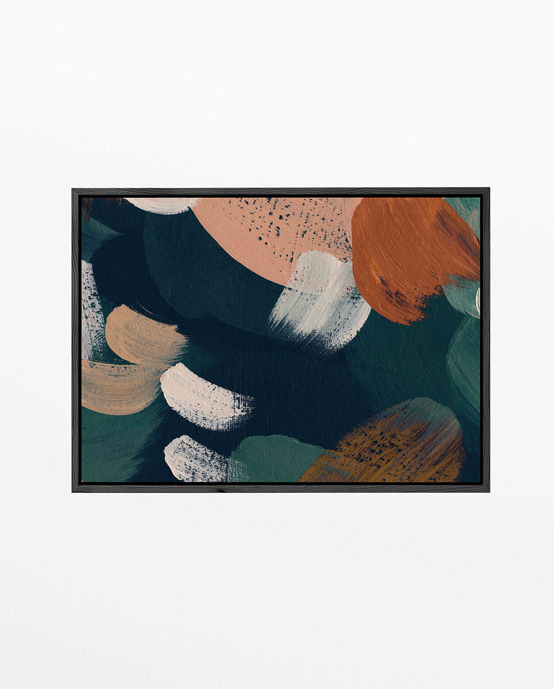 Kleurencompositie – Liggende wanddecoratie – liggend wanddecoratie kunstwerk