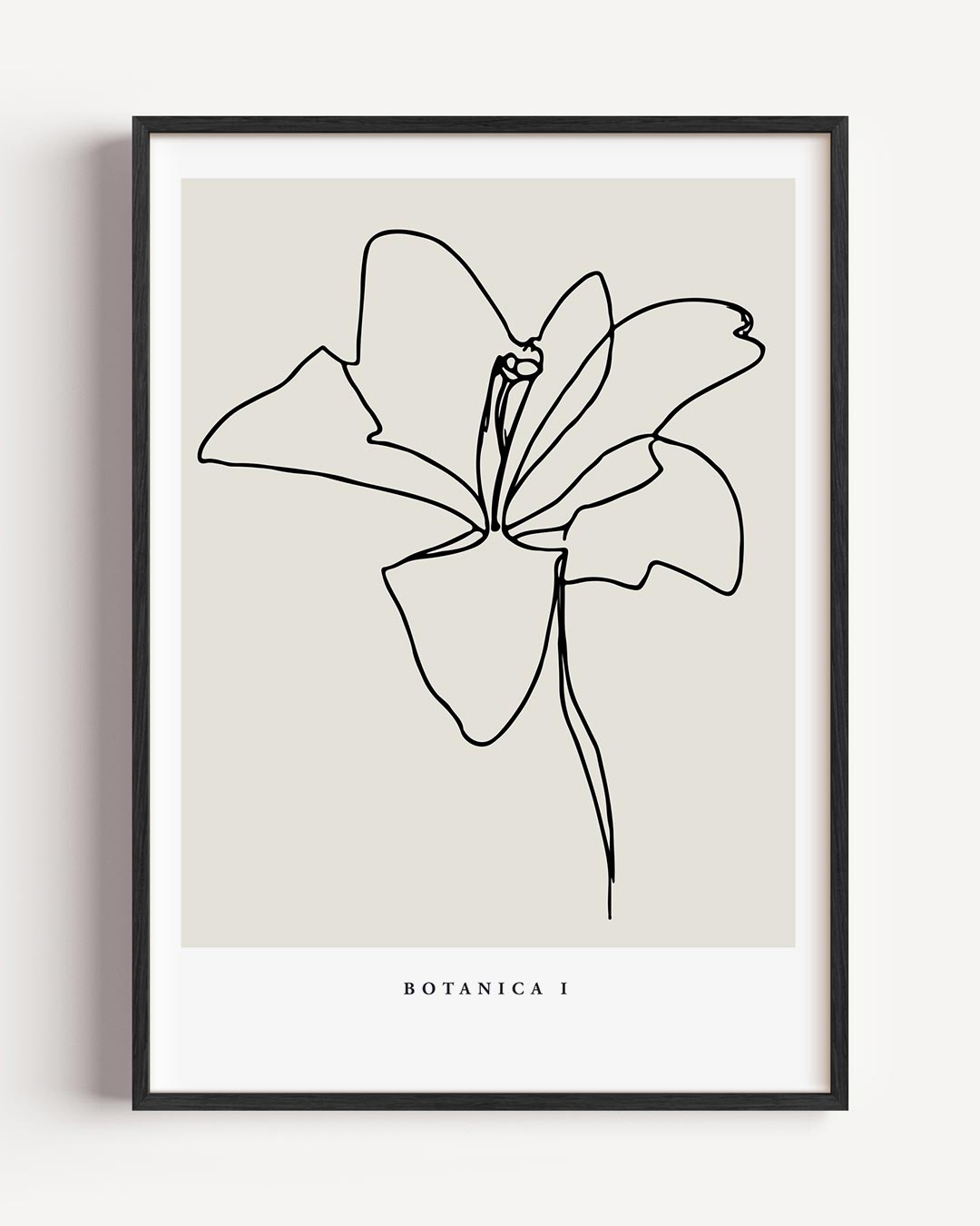 Botanische Elegantie – keuken portret poster als wanddecoratie