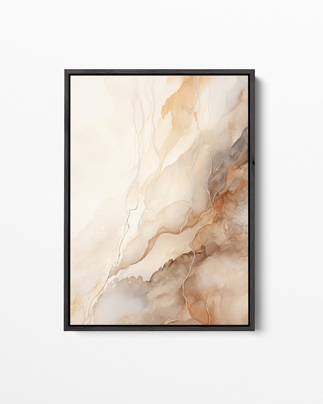 Organische lijnen – staand wanddecoratie kunstwerk
