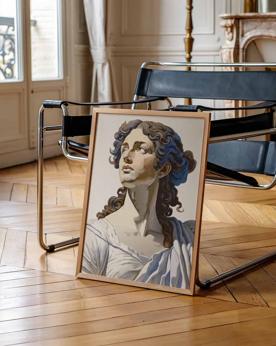 Klassieke Elegantie Portret – urban poster in staand formaat