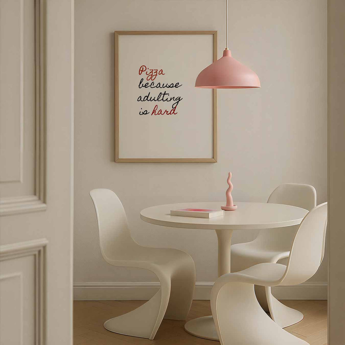 Abstracte – culinaire wandkunst als portret poster