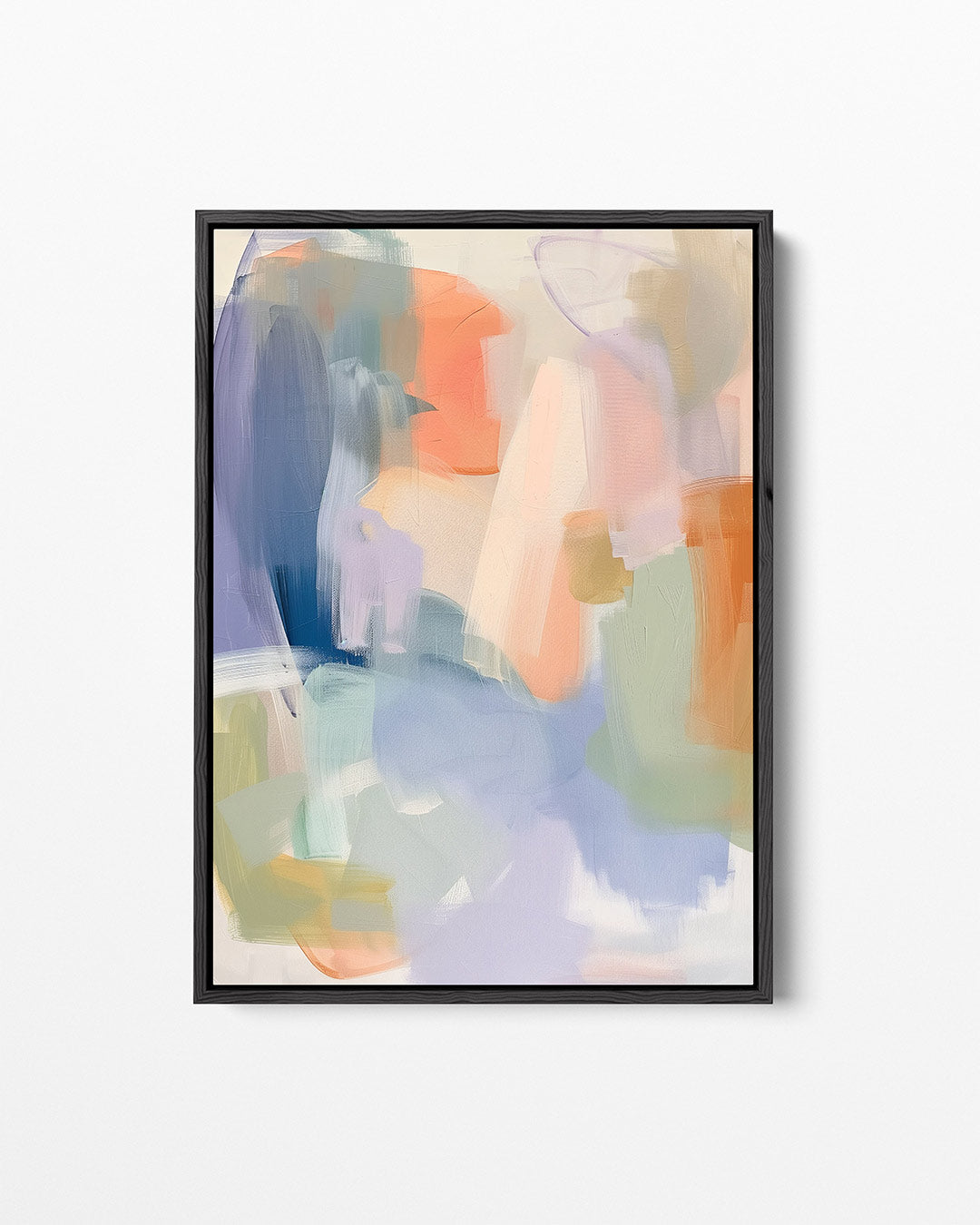 Kleurrijke vormen – staand wanddecoratie kunstwerk