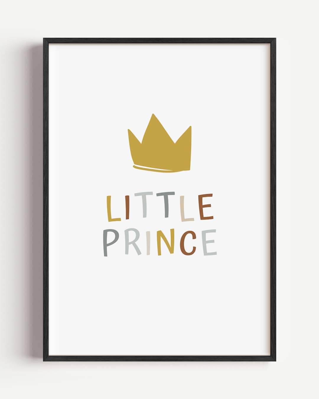 Little Prince Kinderkamer – kids portret poster als wanddecoratie