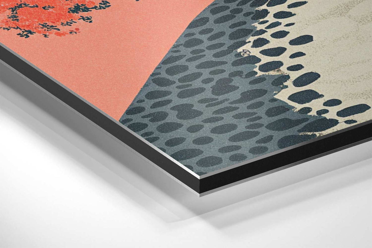 Zonnige Mediterrane Straat – canvas kunstwerk als wanddecoratie