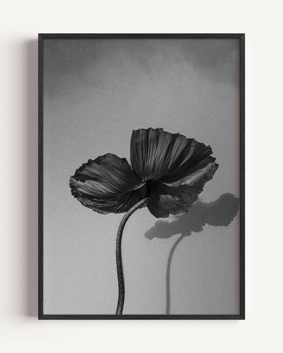 Black Flower – quote portret poster als wanddecoratie