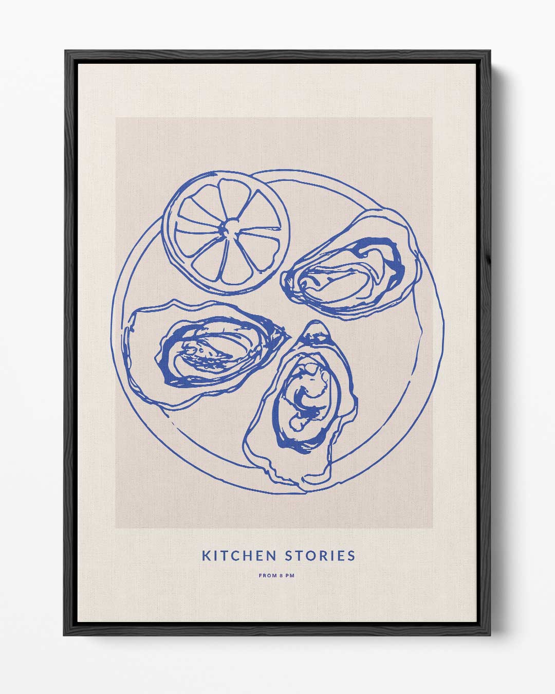Streken op een Bord – portret kunstwerk als wanddecoratie