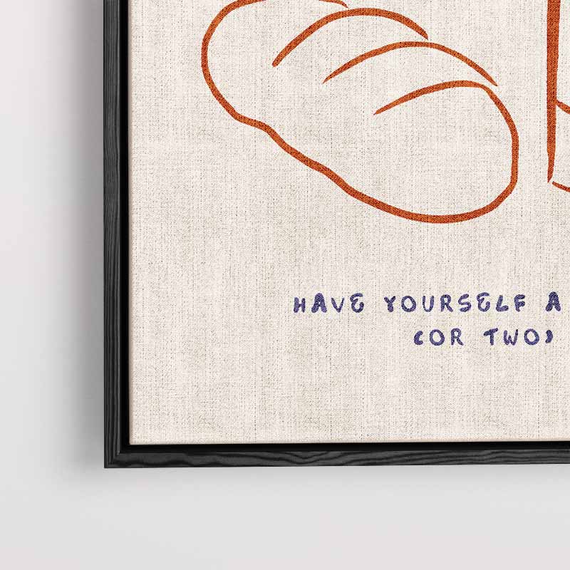 Wijn voor Dessert – modern portret kunstwerk van WallArtistic