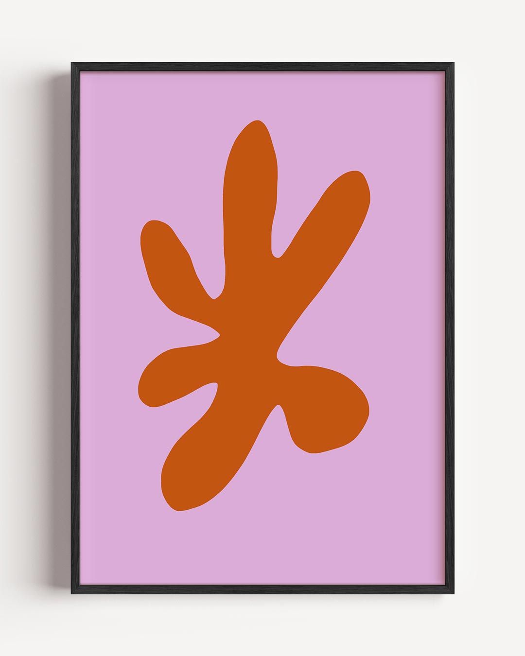 Vrolijke Abstracte Vormen – kleurrijke abstracte portret poster als wanddecoratie