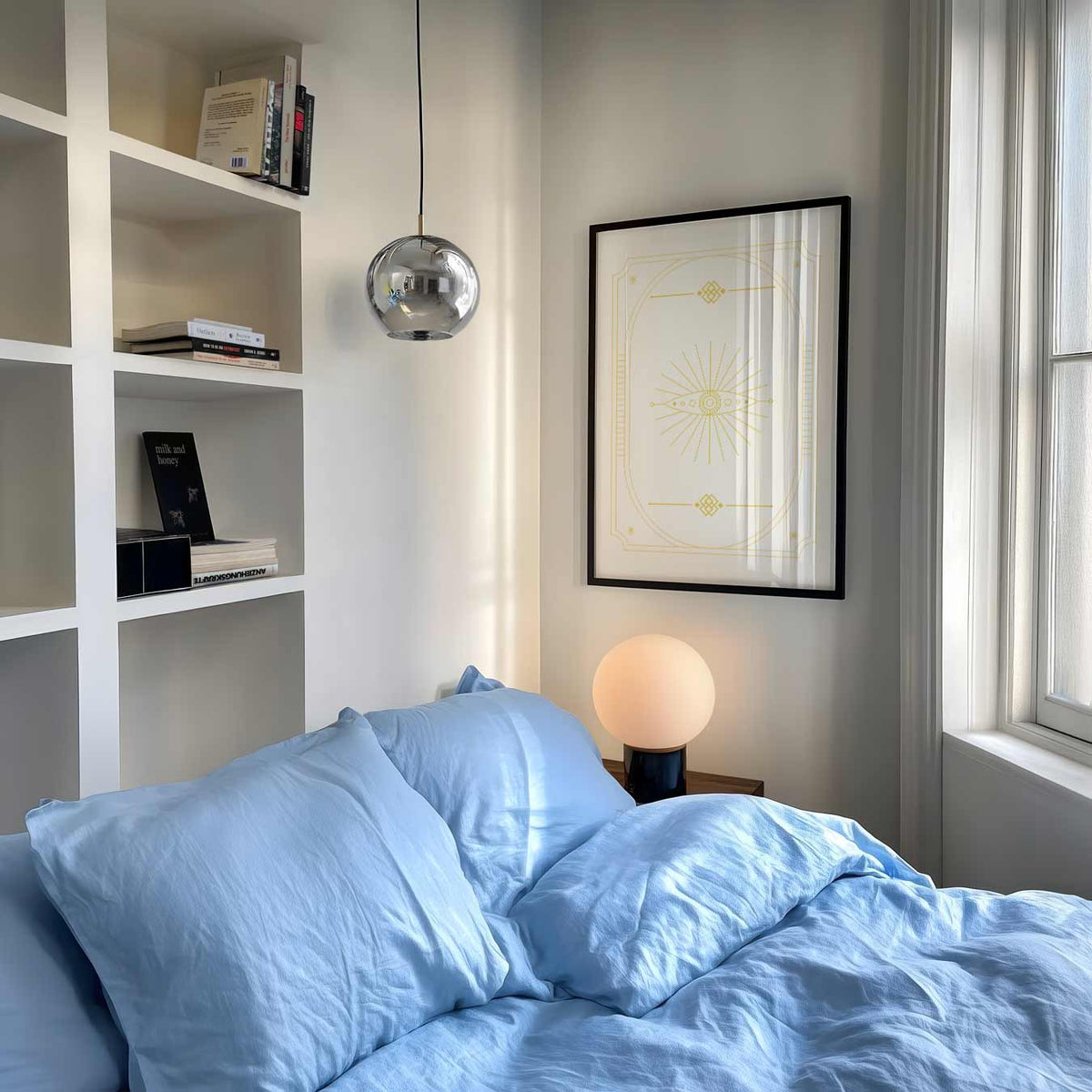 Mystieke Oog – mindful poster als rustige wanddecoratie