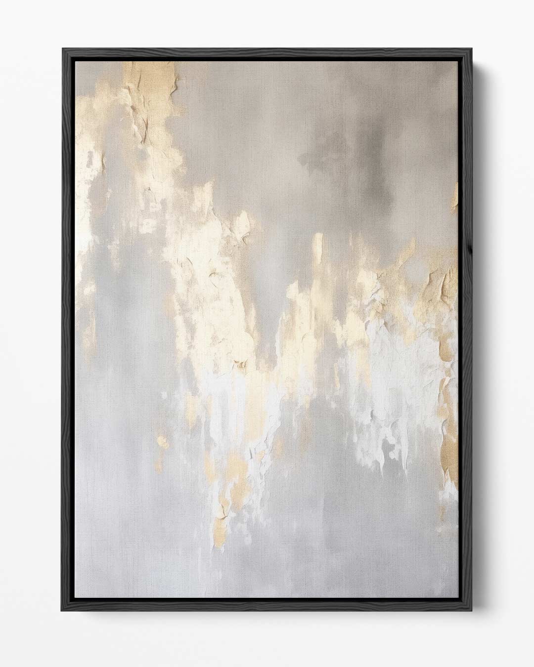 Gouden Mist Schilderij – portret kunstwerk als wanddecoratie