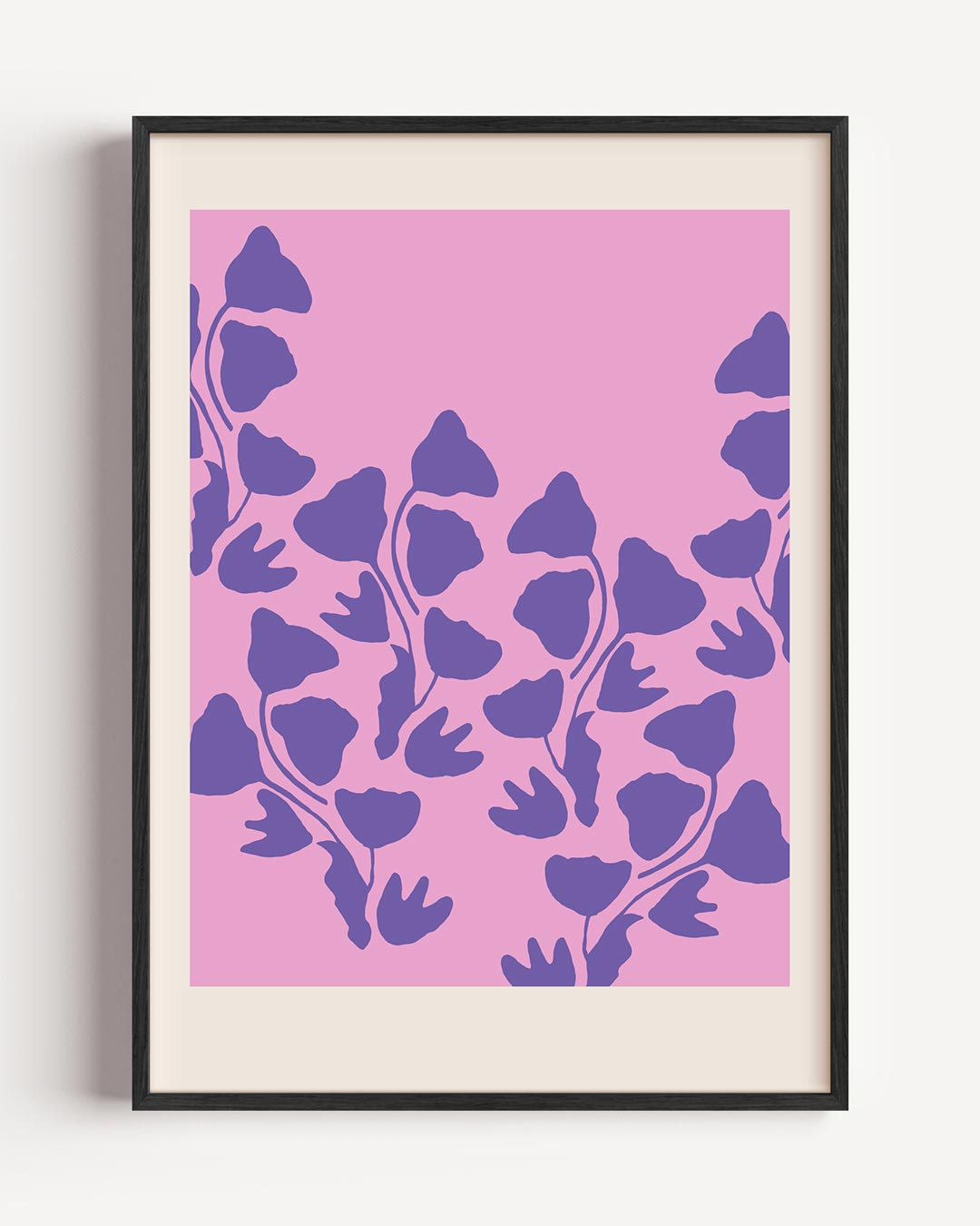 Vrolijke Bloemenpracht – bloemen portret poster als wanddecoratie
