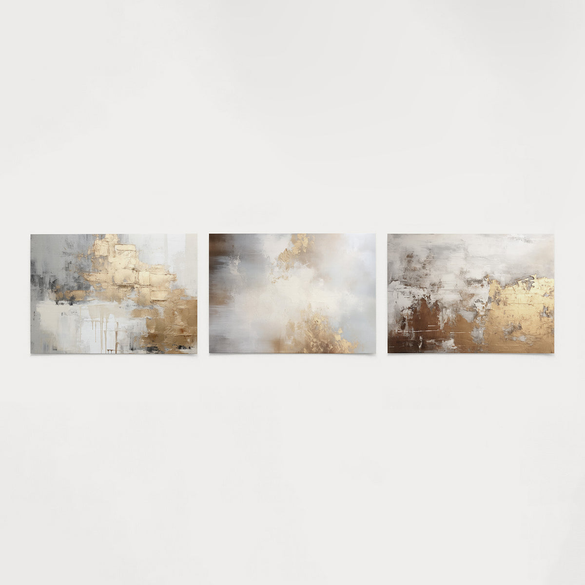 Gouden textuur Posterset