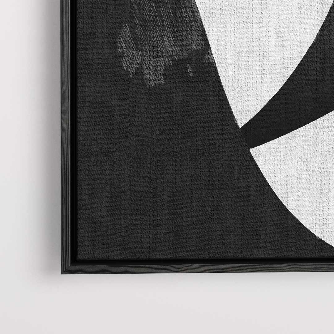 Kracht van Contrast – dibond kunstwerk als wanddecoratie