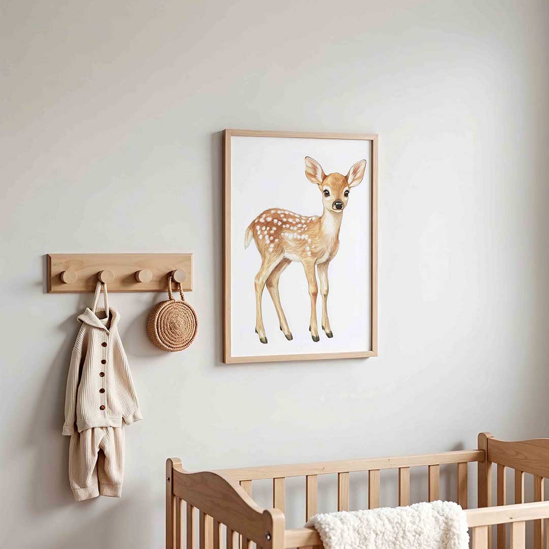 Hertje – kinderposter in staand formaat