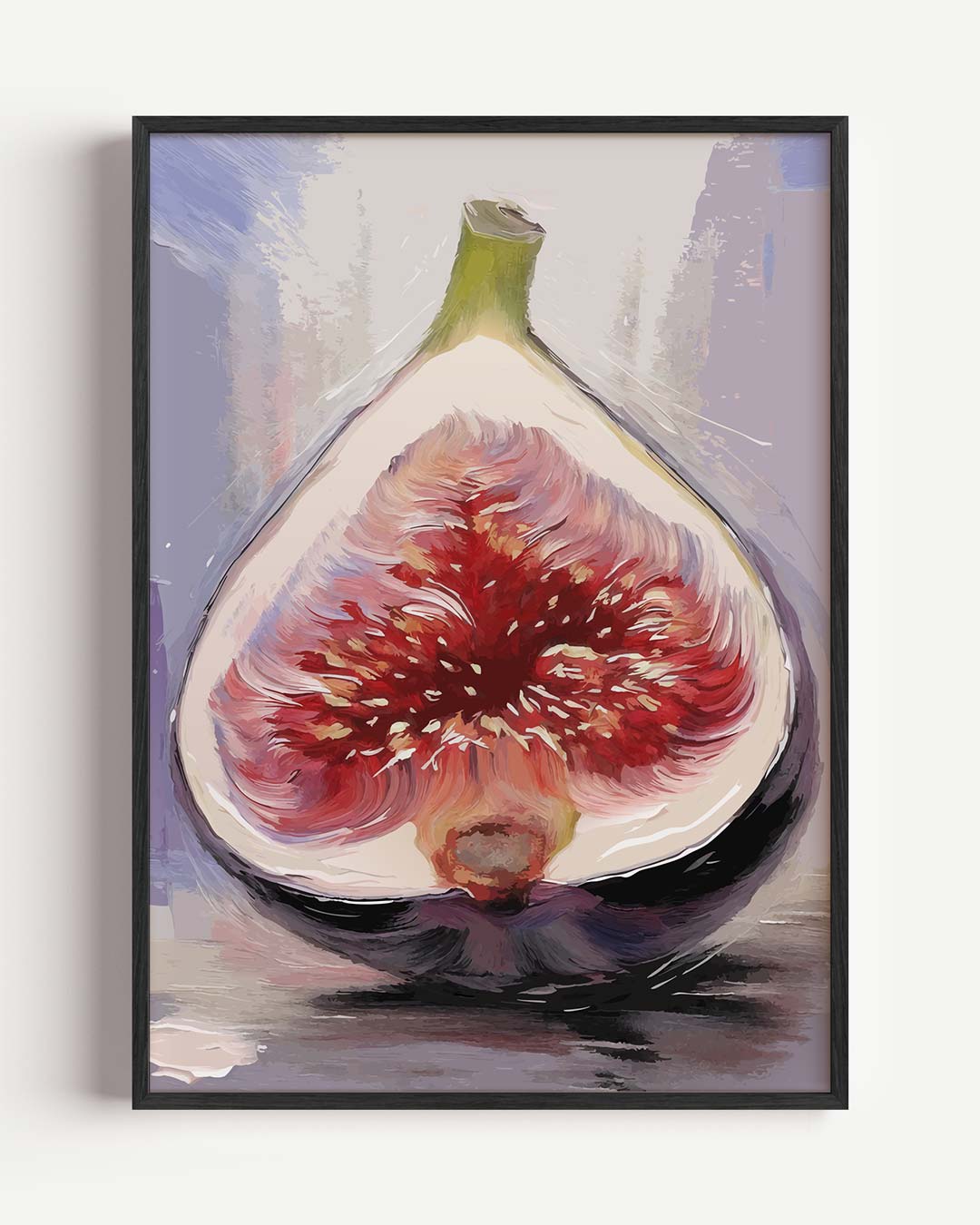 Figuur in Stijlvolle Fijngrafiek – keuken portret poster als wanddecoratie