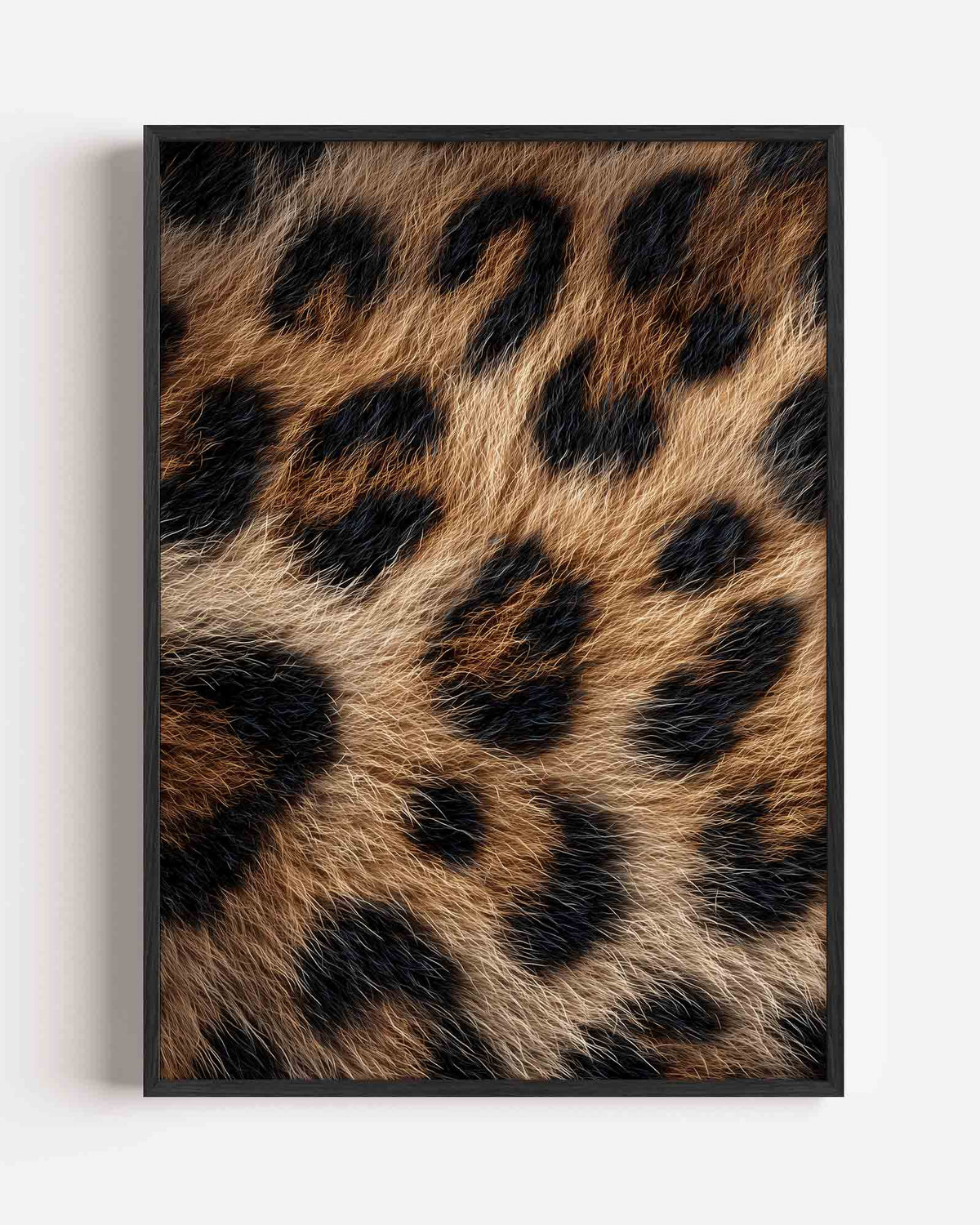 Luipaardprint – safari portret poster als wanddecoratie