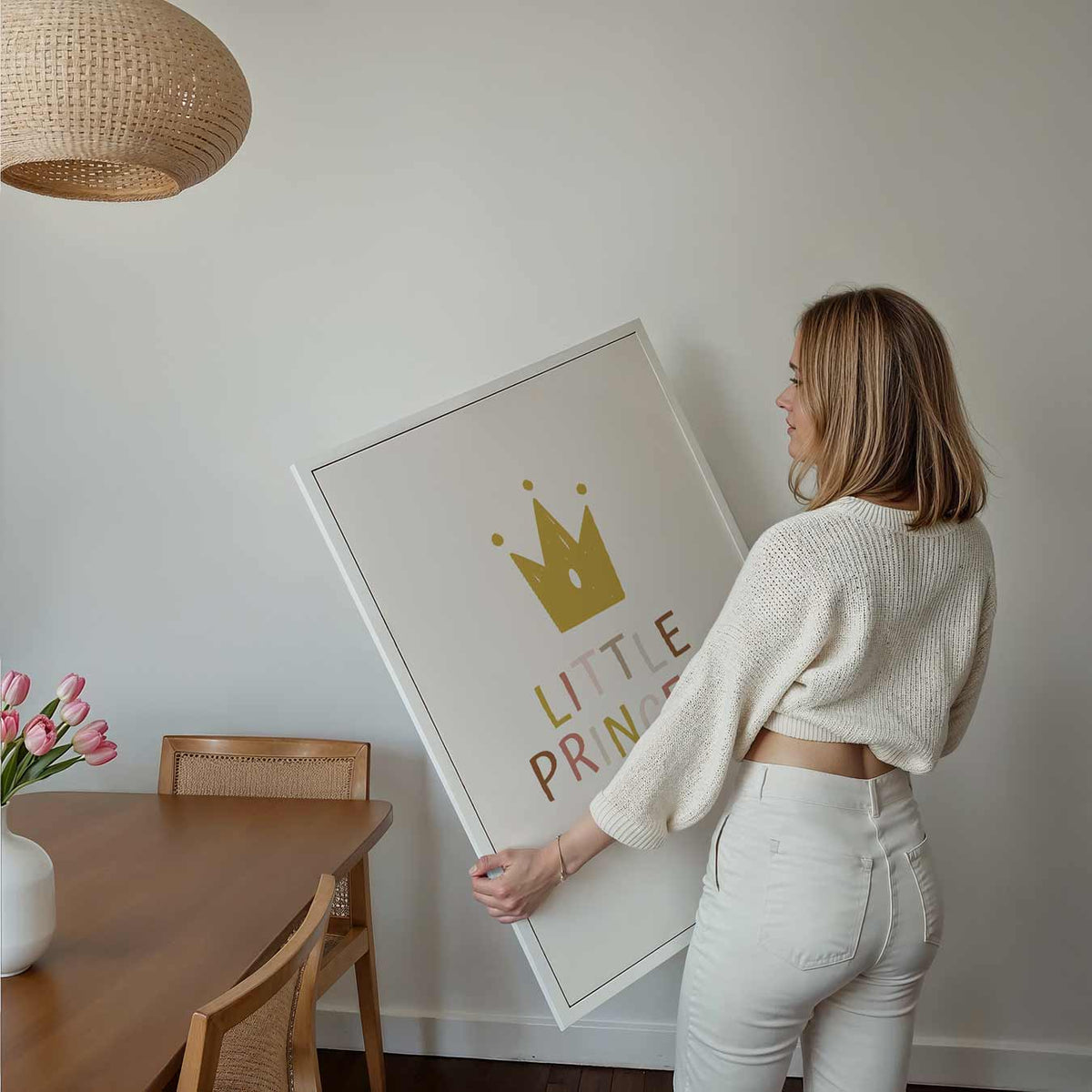 Little Princess – kids poster als vrolijke staande wanddecoratie