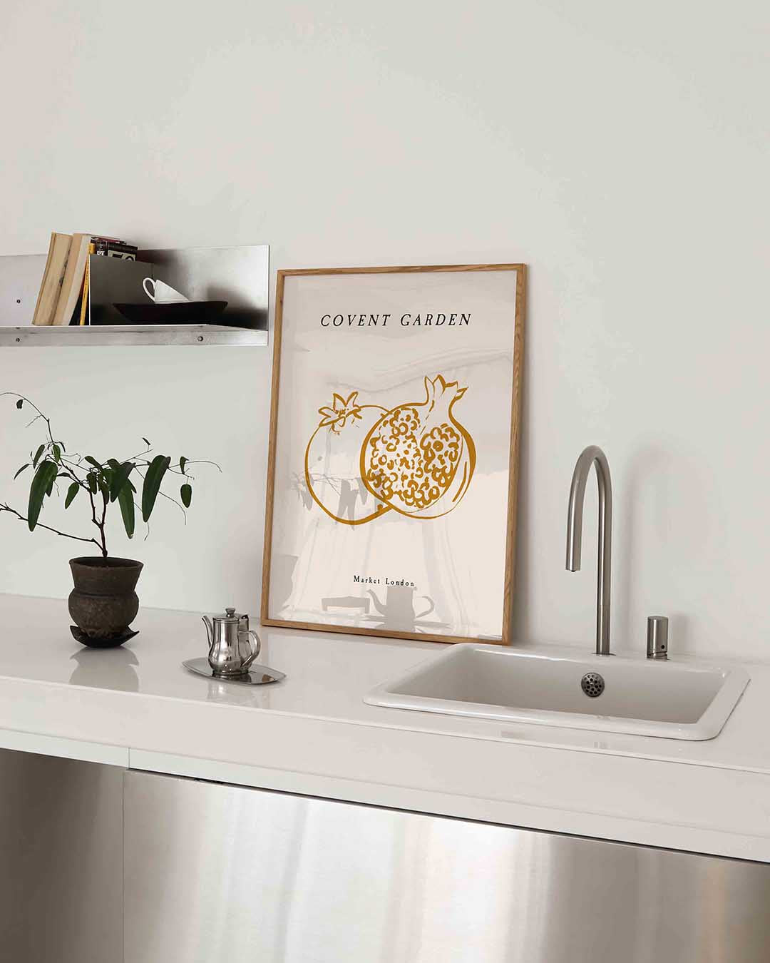 Fruit illustratie – keukenposter in staand formaat