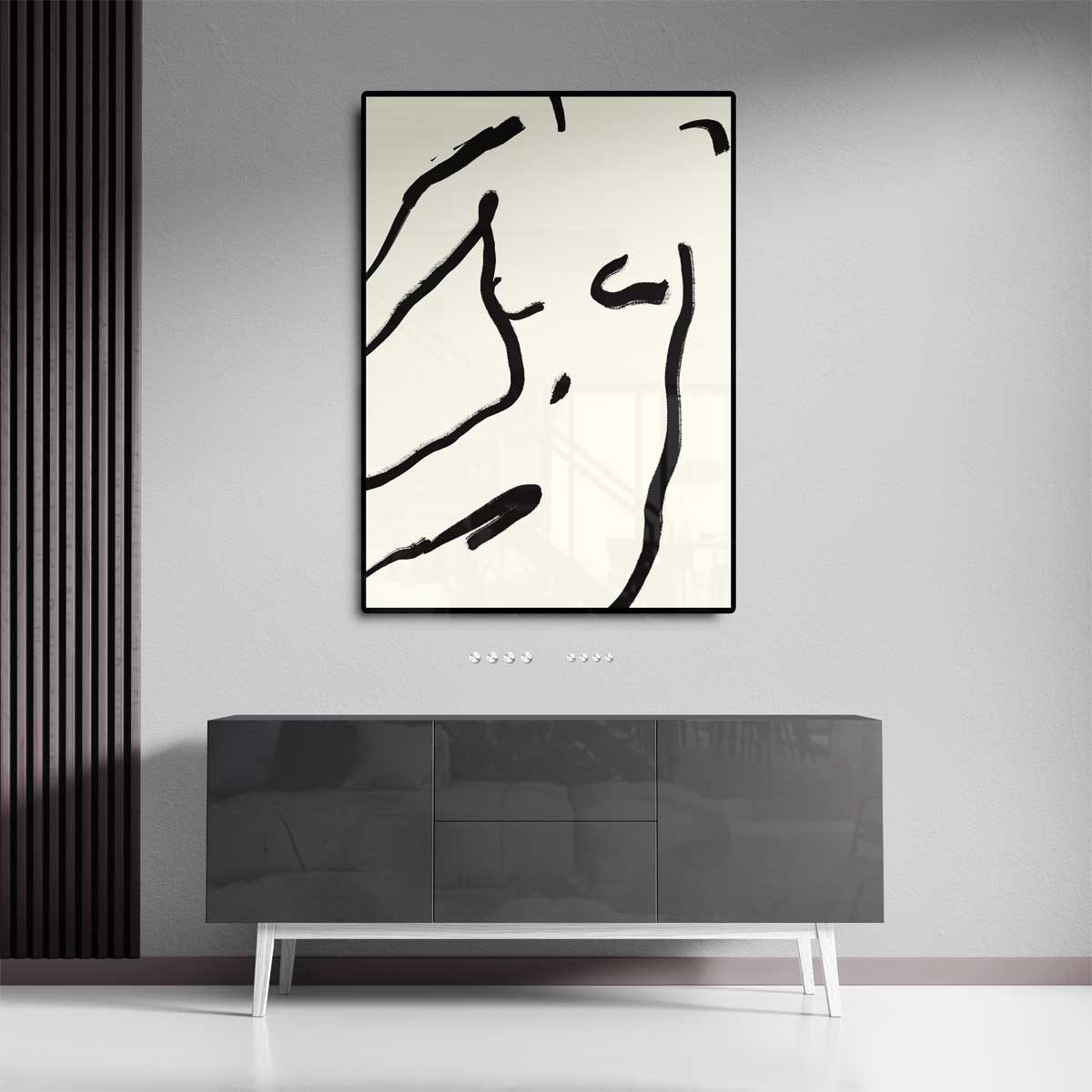 Simpele Elegantie – staand kunstwerk voor modern interieur