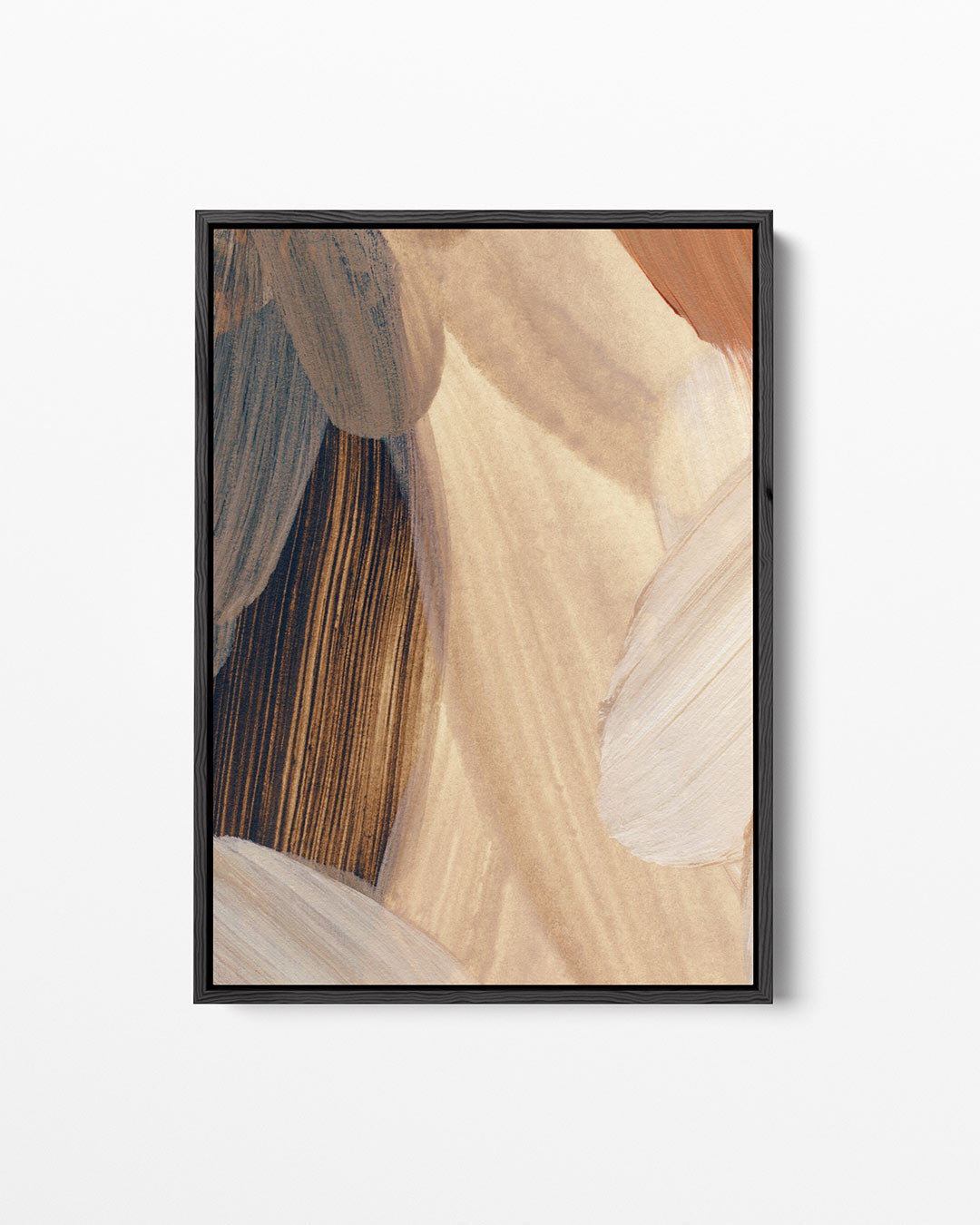 Organische borstels – staand wanddecoratie kunstwerk