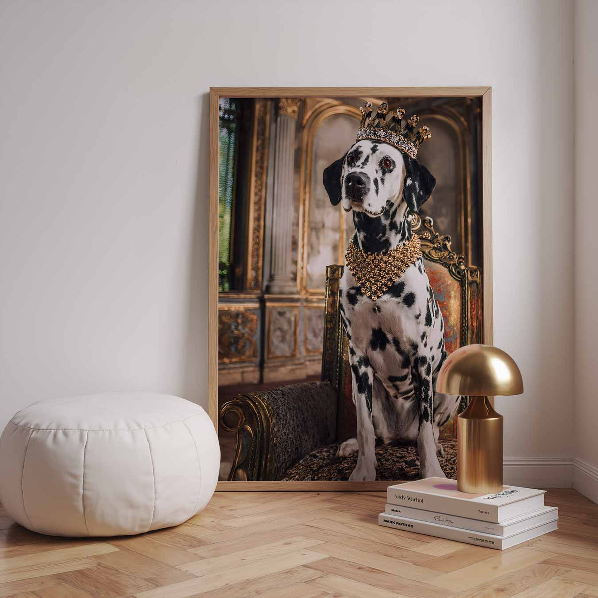 Koninklijke Dalmatier Wandposter – dieren poster in staand formaat