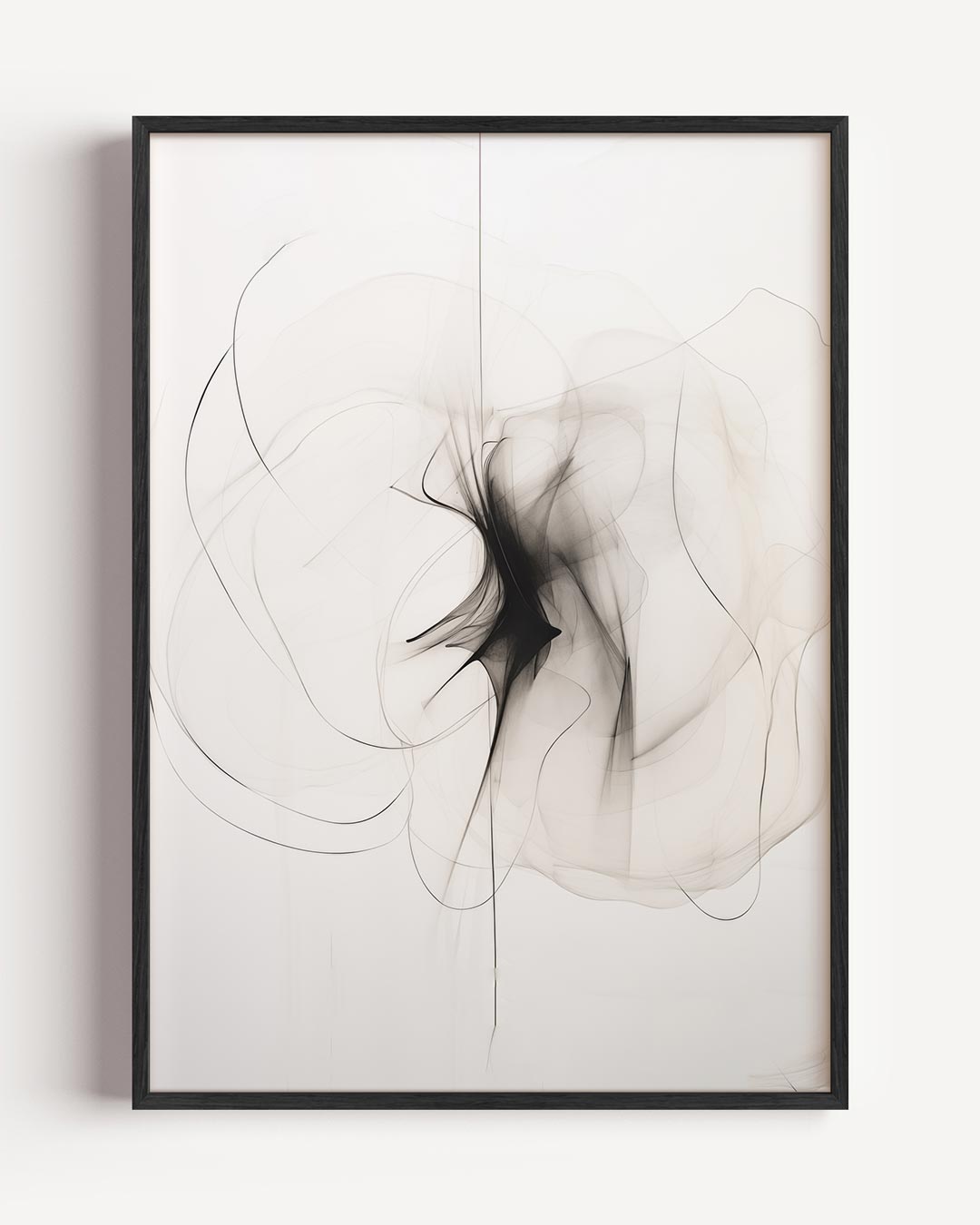 Elegante Abstracte Sfeer – elegante portret poster als wanddecoratie