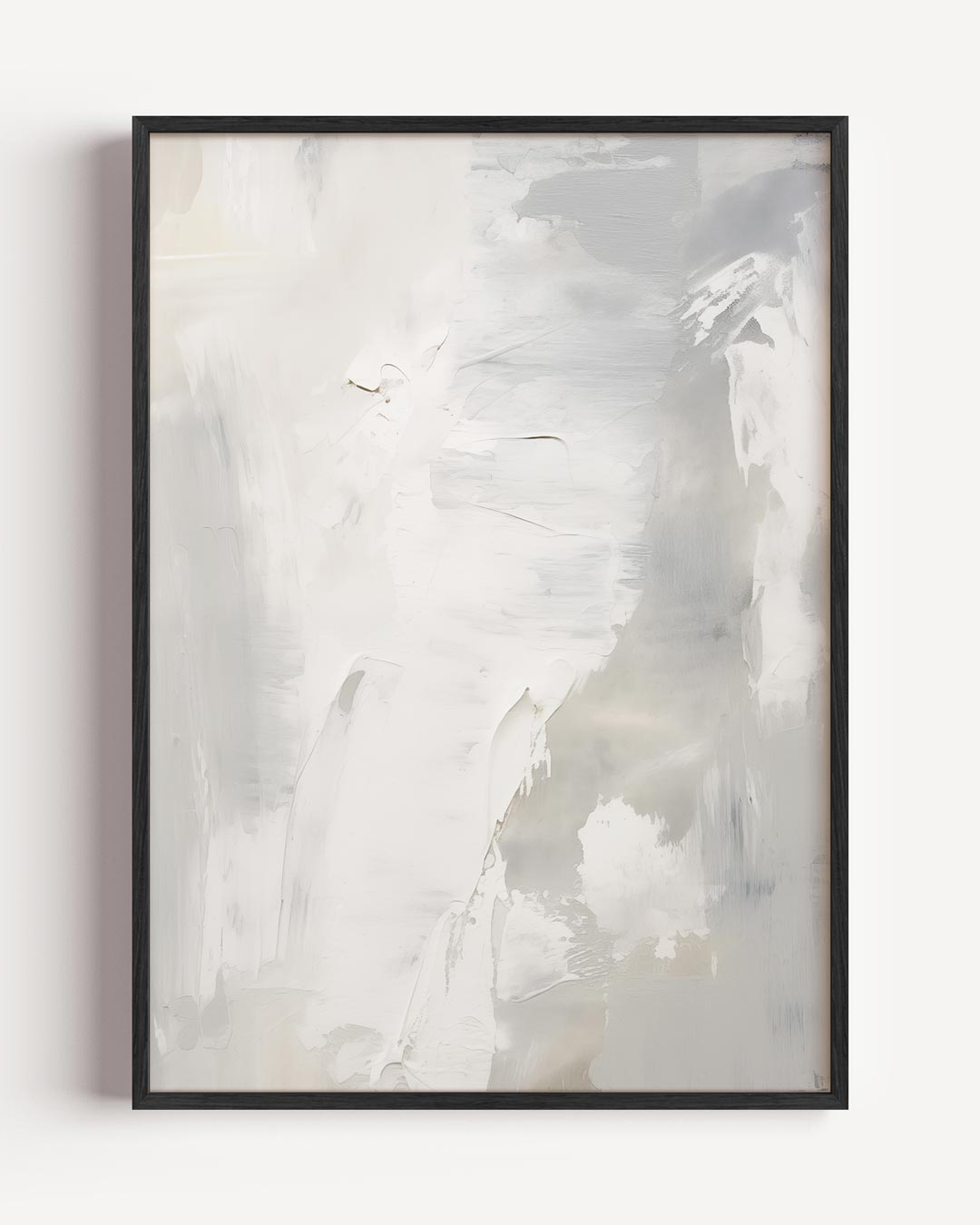 Tijdloze Abstracte Elegantie – textuur portret poster als wanddecoratie