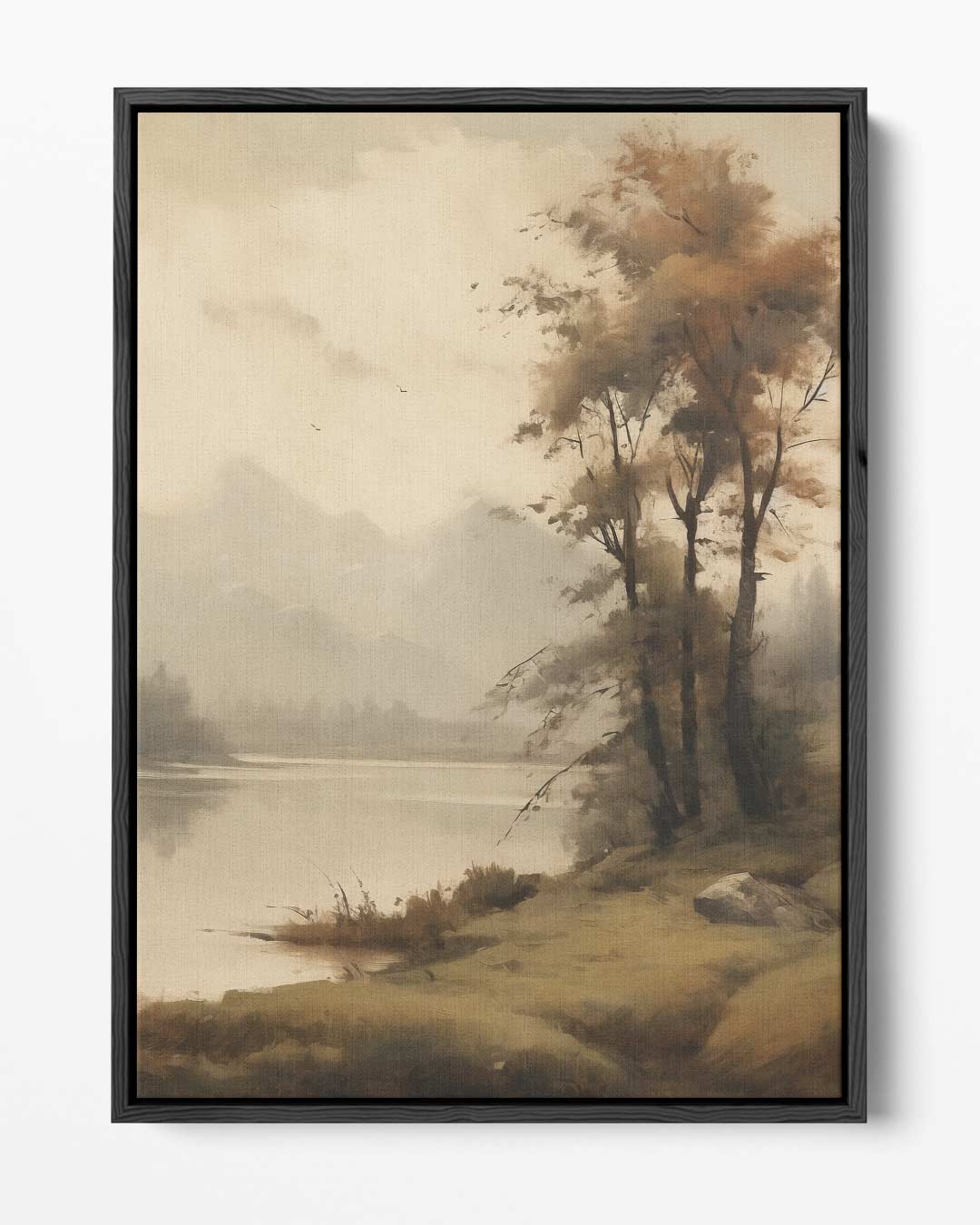 Dromerig Herfstlandschap – portret kunstwerk als wanddecoratie