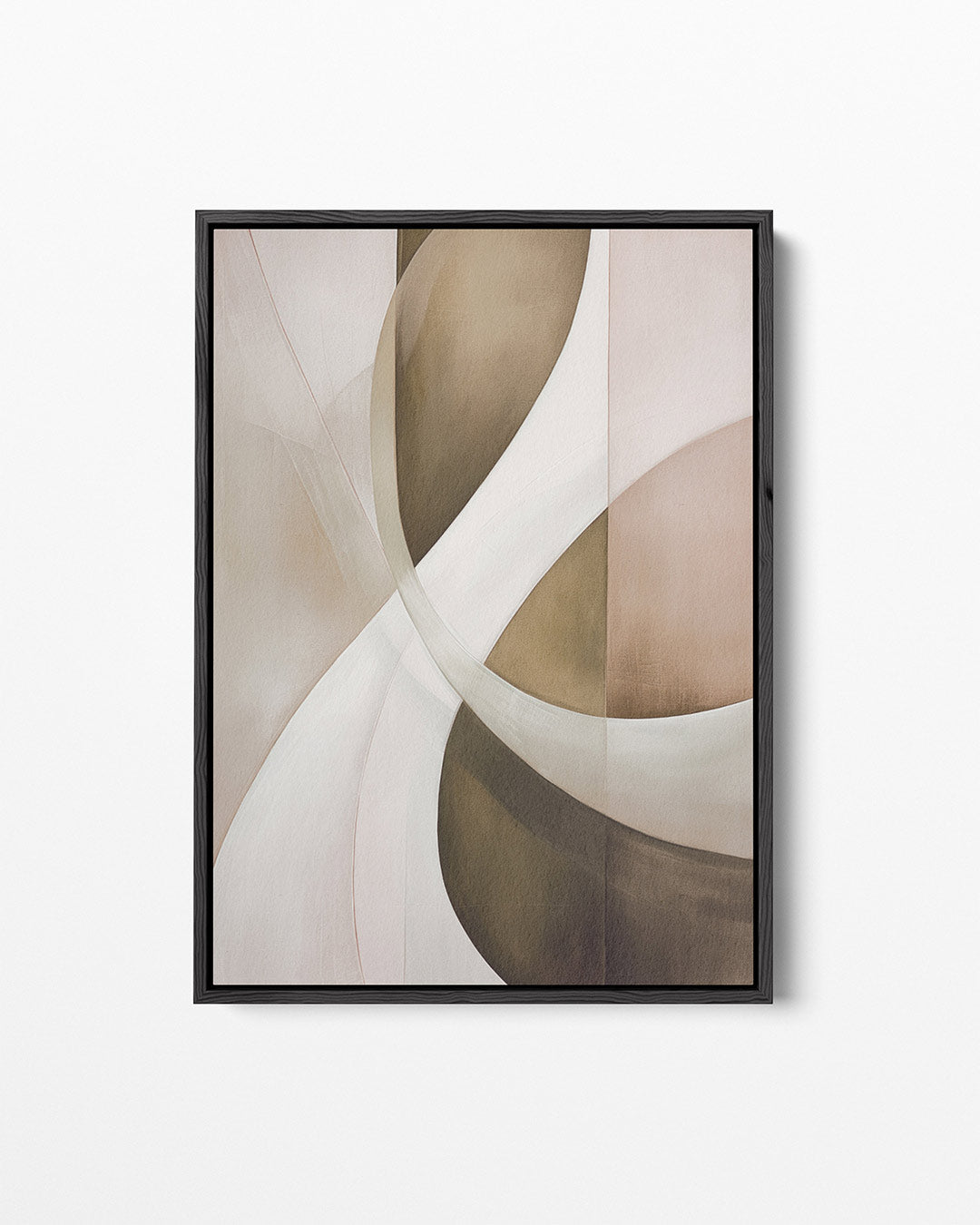 Organische vormen compositie – staand wanddecoratie kunstwerk