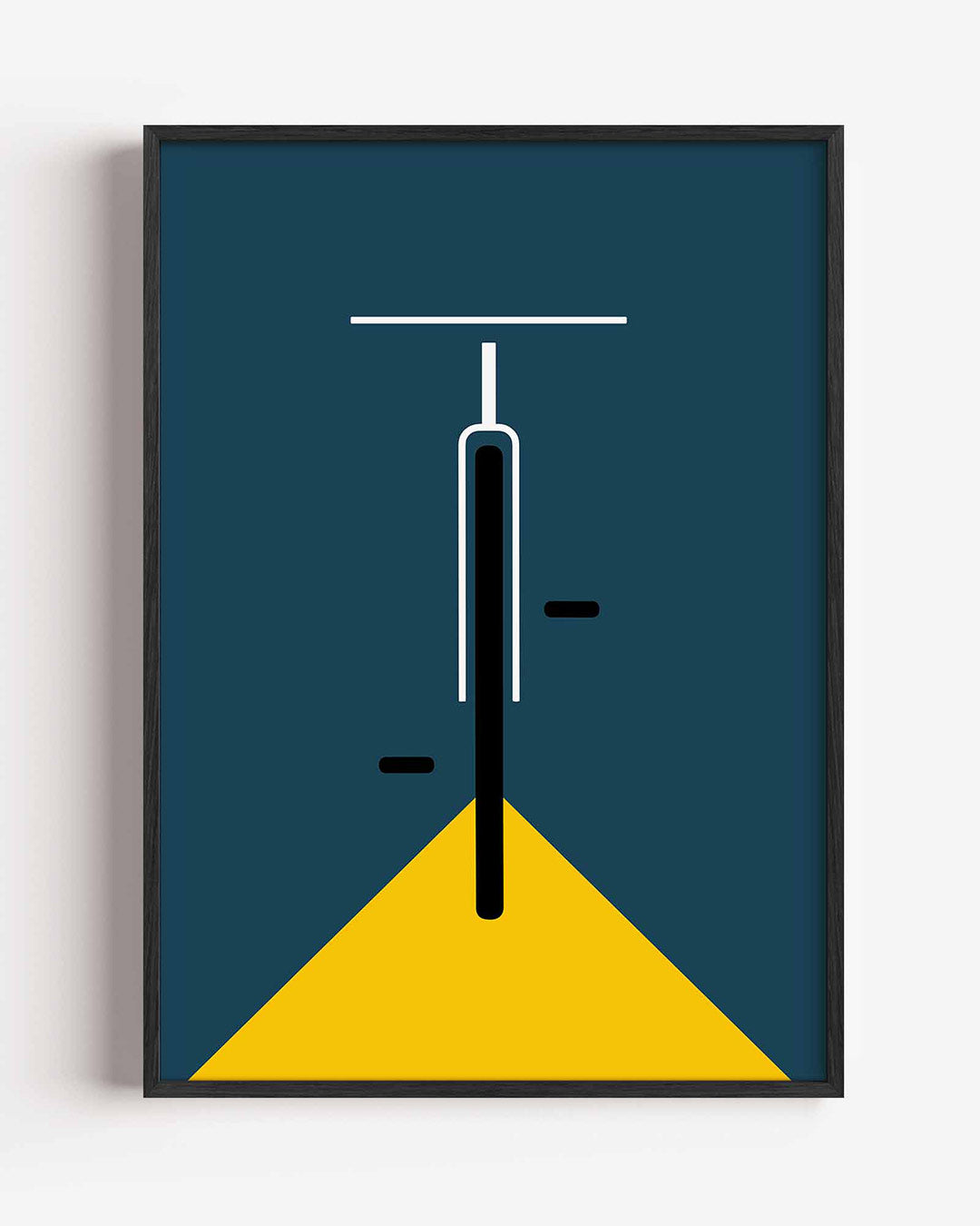 Lijnen en vlakken – staande Bauhaus poster als wanddecoratie