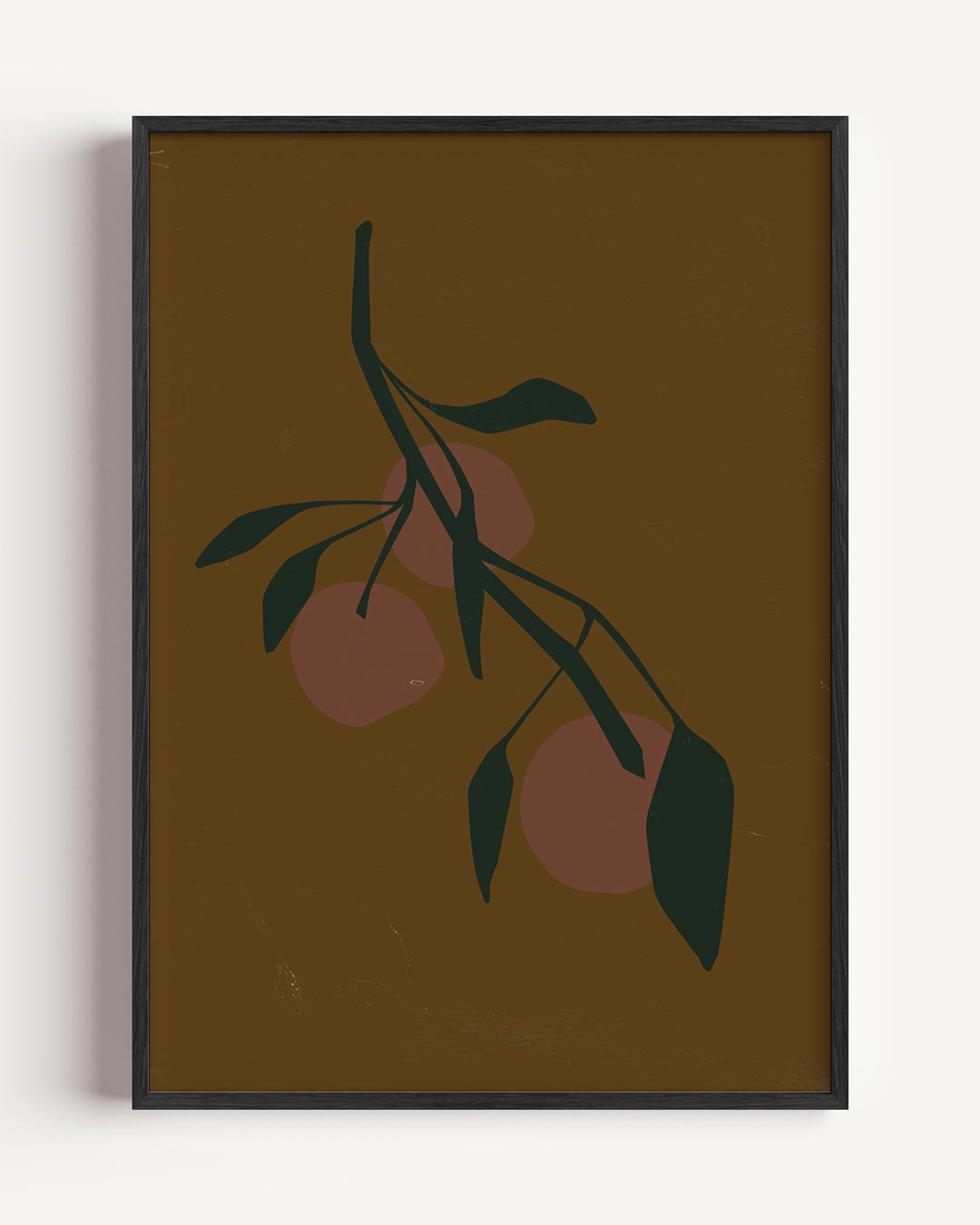 Tijdloze Tak – bloemen portret poster als wanddecoratie