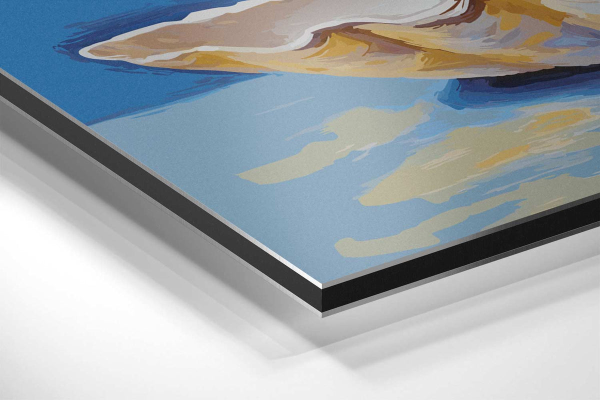 Parel van de Disco – canvas kunstwerk als wanddecoratie
