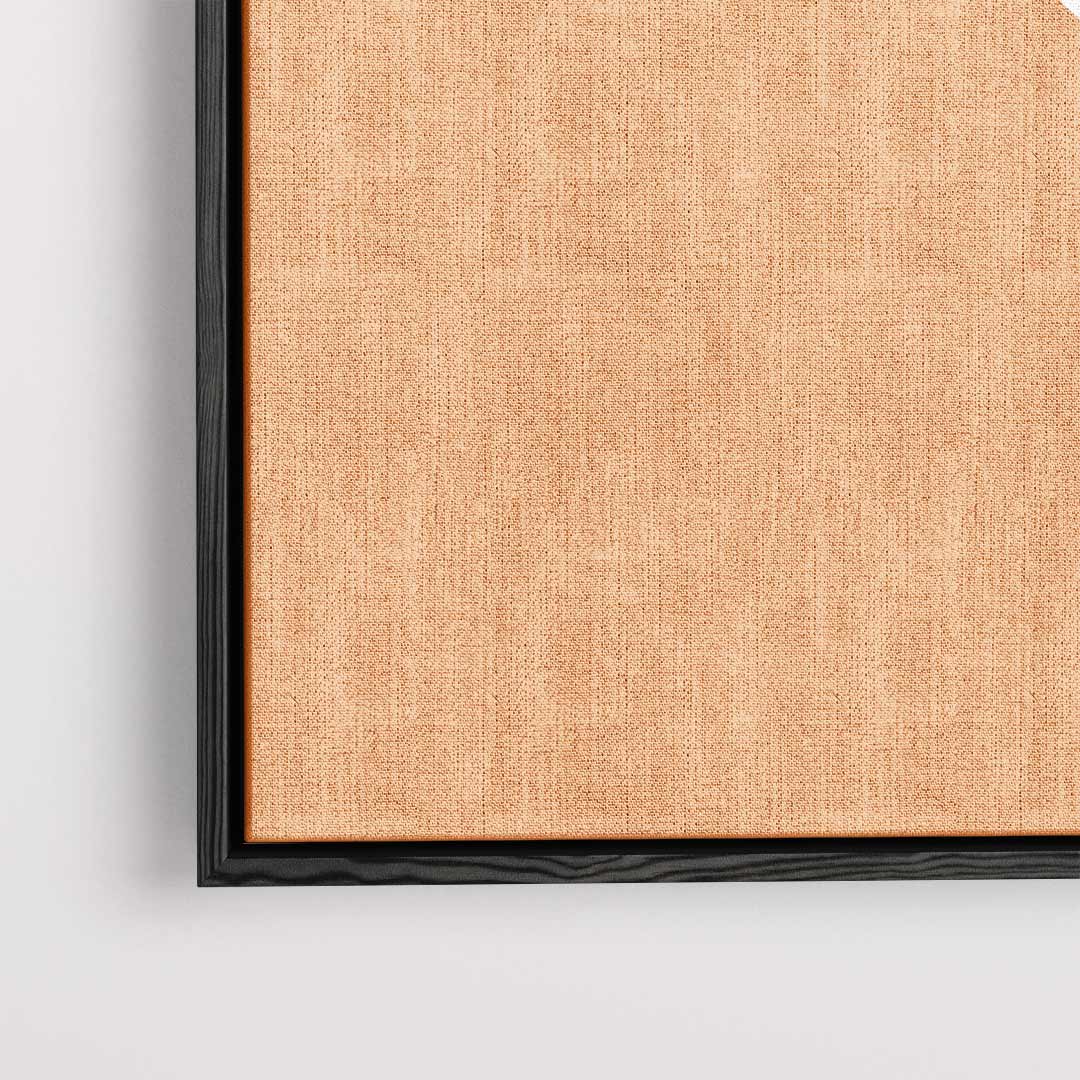 Vloeiende Vorm Abstractie – dibond kunstwerk als wanddecoratie