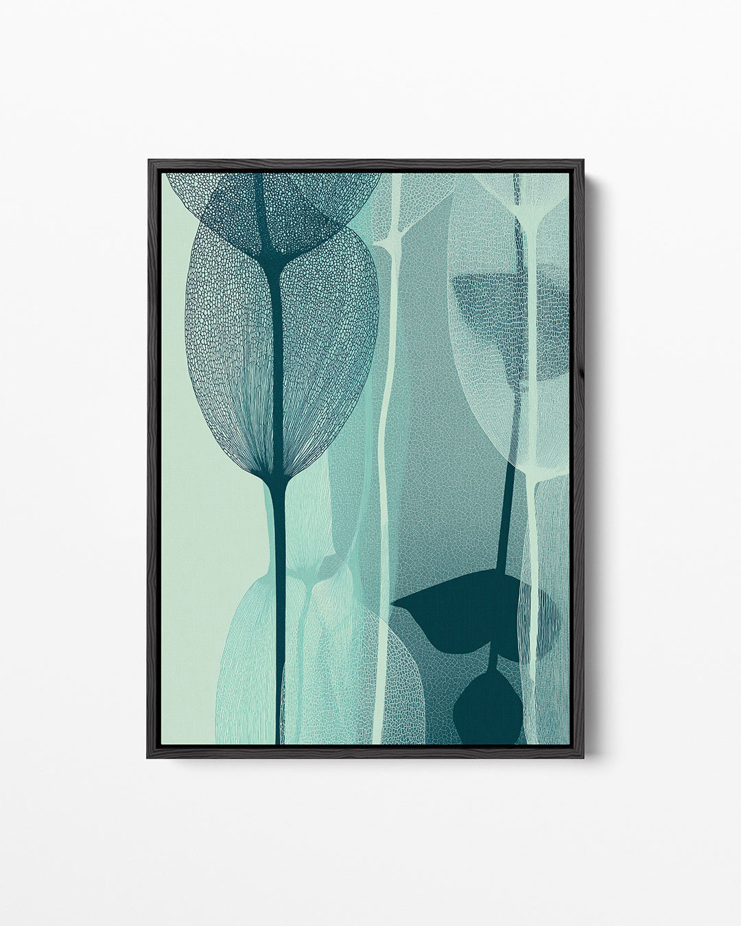 Organische vormen compositie – staand wanddecoratie kunstwerk