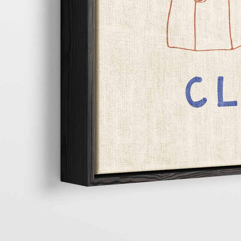 Breakfast Club Poster – plexiglas wanddecoratie in portret formaat