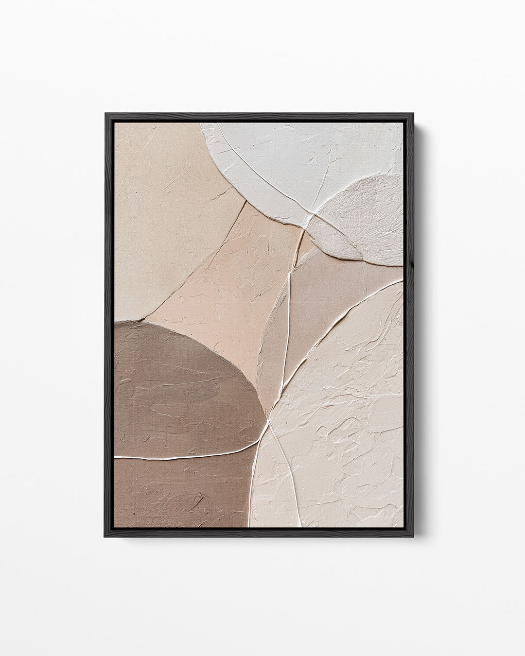 Organische vormen compositie – staand wanddecoratie kunstwerk